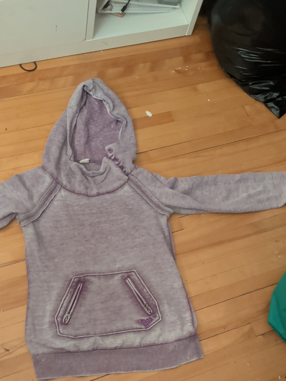 Roxy Lavender Pullover Hoodie for Kids